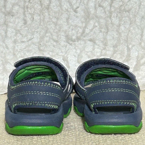Teva Toddler Kids Blue Psychone XLT Hook/Loop Closure Sport Sandal Shoes SZ US 4 - Picture 4 of 9